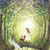 Bijdehansje Postcard Fairies with Squirrel | Conscious Craft